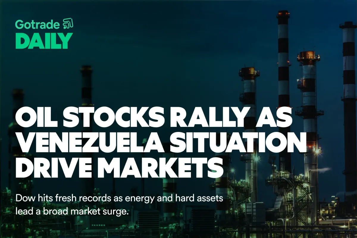 Gotrade Daily: Oil Stocks Rally as Venezuela Situation Drive Markets